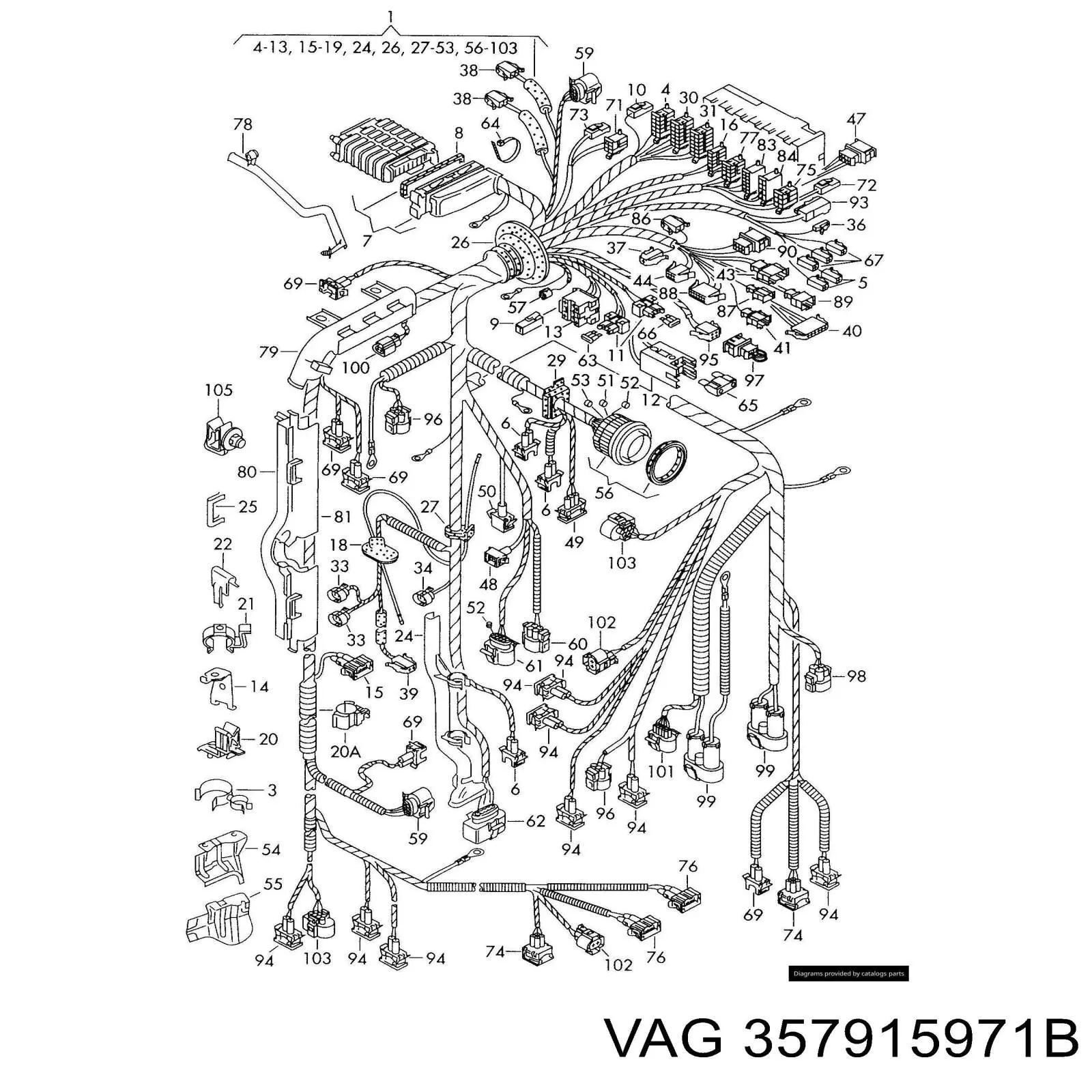  VAG 357915971B preço, a partir de 5,20 USD