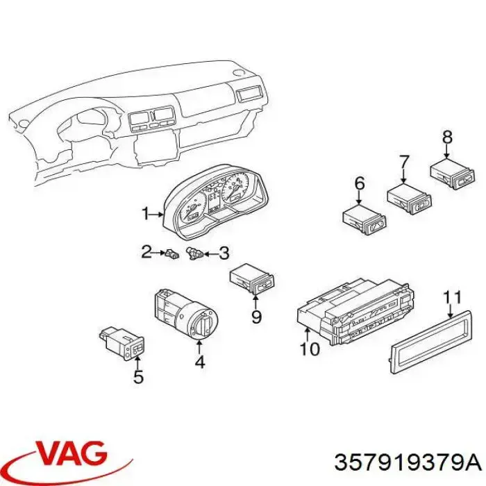 Sensor de temperatura do meio ambiente Vika 99191792601 preço, a partir de 8,63 USD