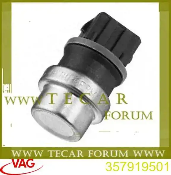 357919501 VAG Sensor de temperatura do fluido de esfriamento