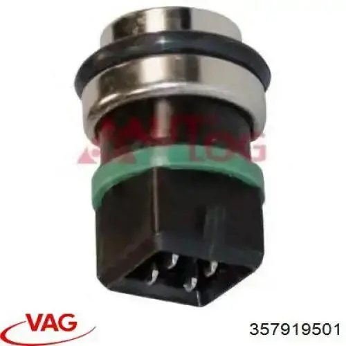 Sensor de temperatura do fluido de esfriamento VAG 357919501 preço, a partir de 15,23 USD