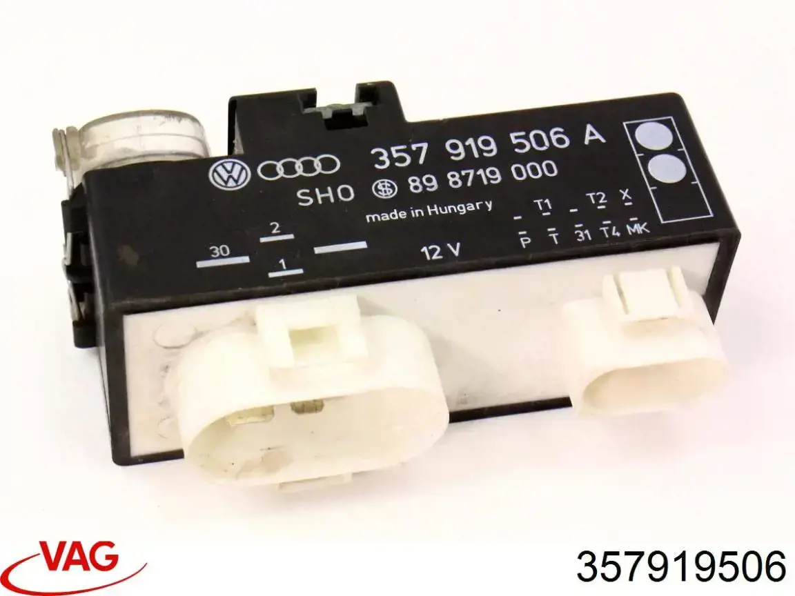 357919506 VAG Regulador de revoluções de ventilador de esfriamento (unidade de controlo)