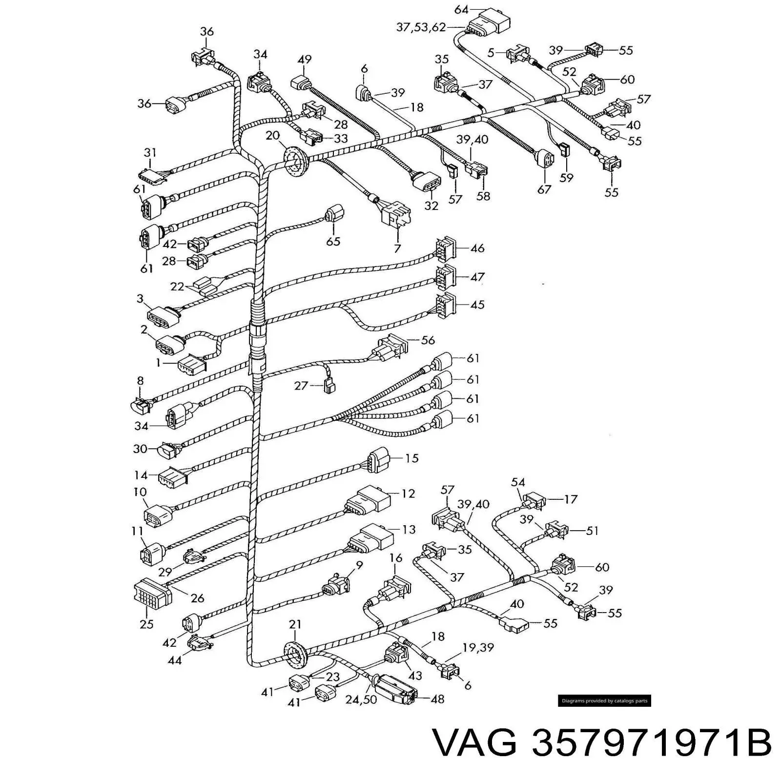  VAG 357971971B preço, a partir de 22,04 USD