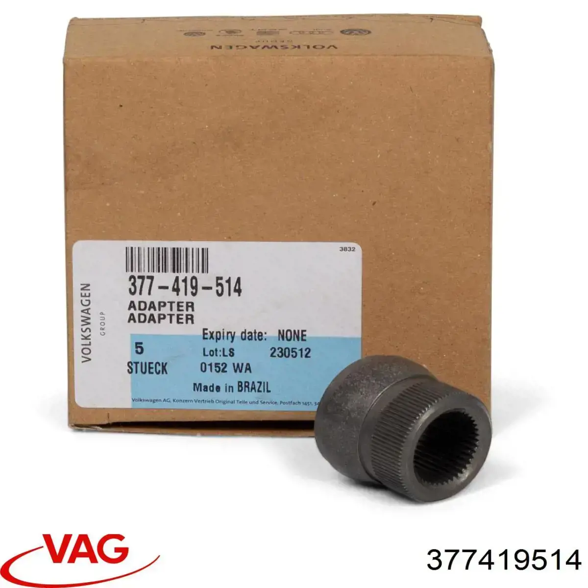 377419514 VAG Bucha da coluna de direção