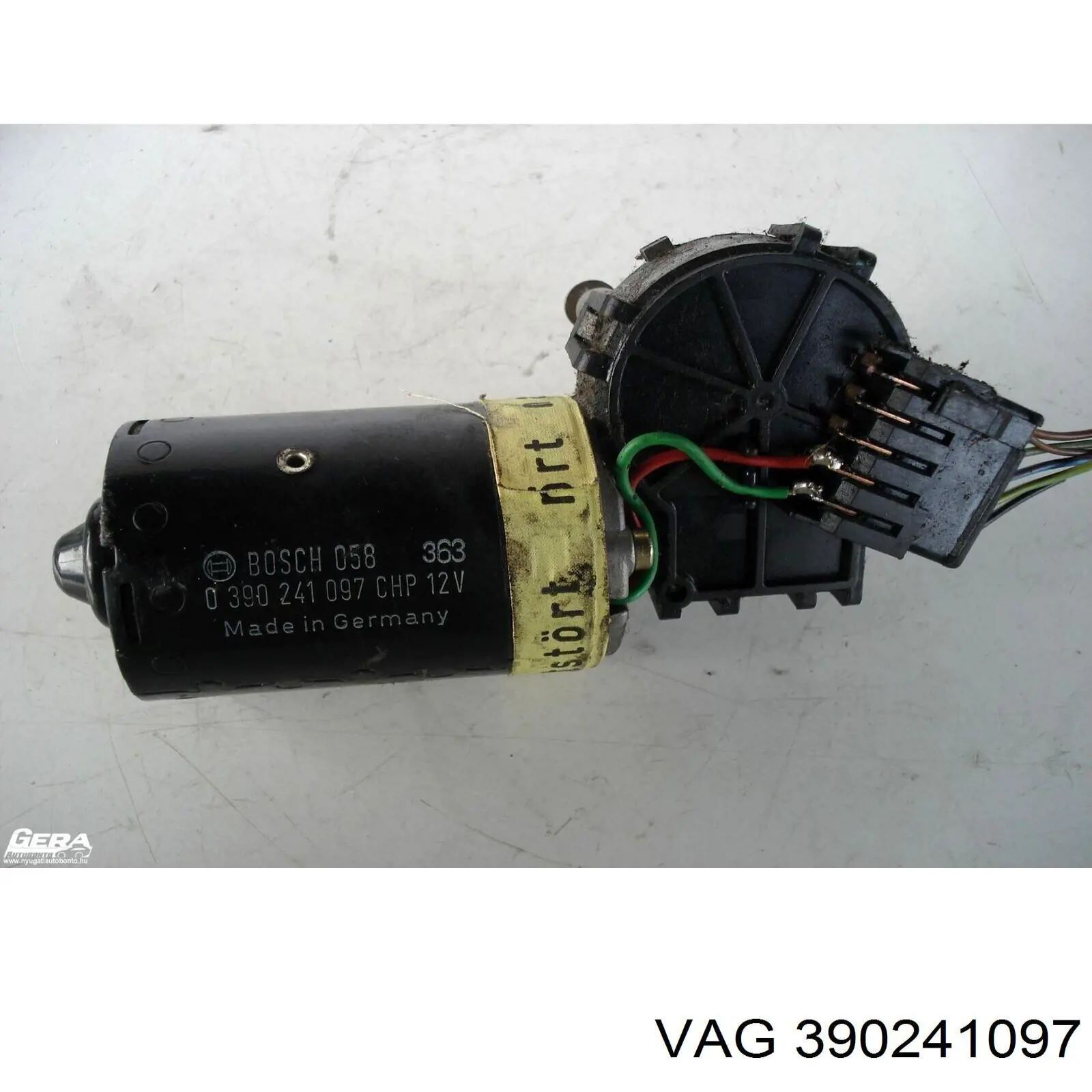 Compre 390241097 VAG Motor de limpador pára-brisas do pára-brisas