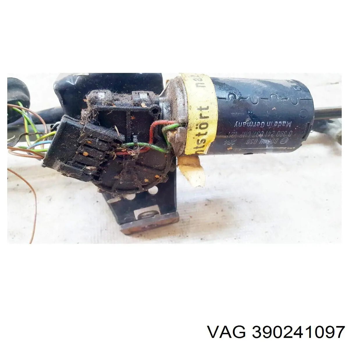 Motor de limpador pára-brisas do pára-brisas 390241097 VAG