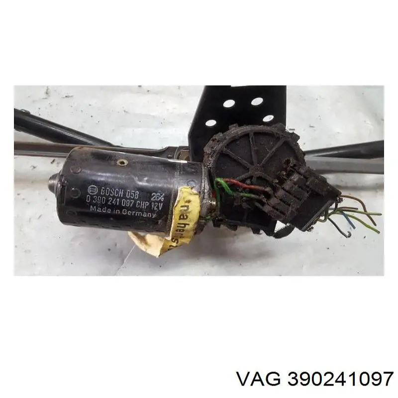 390241097 VAG Motor de limpador pára-brisas do pára-brisas