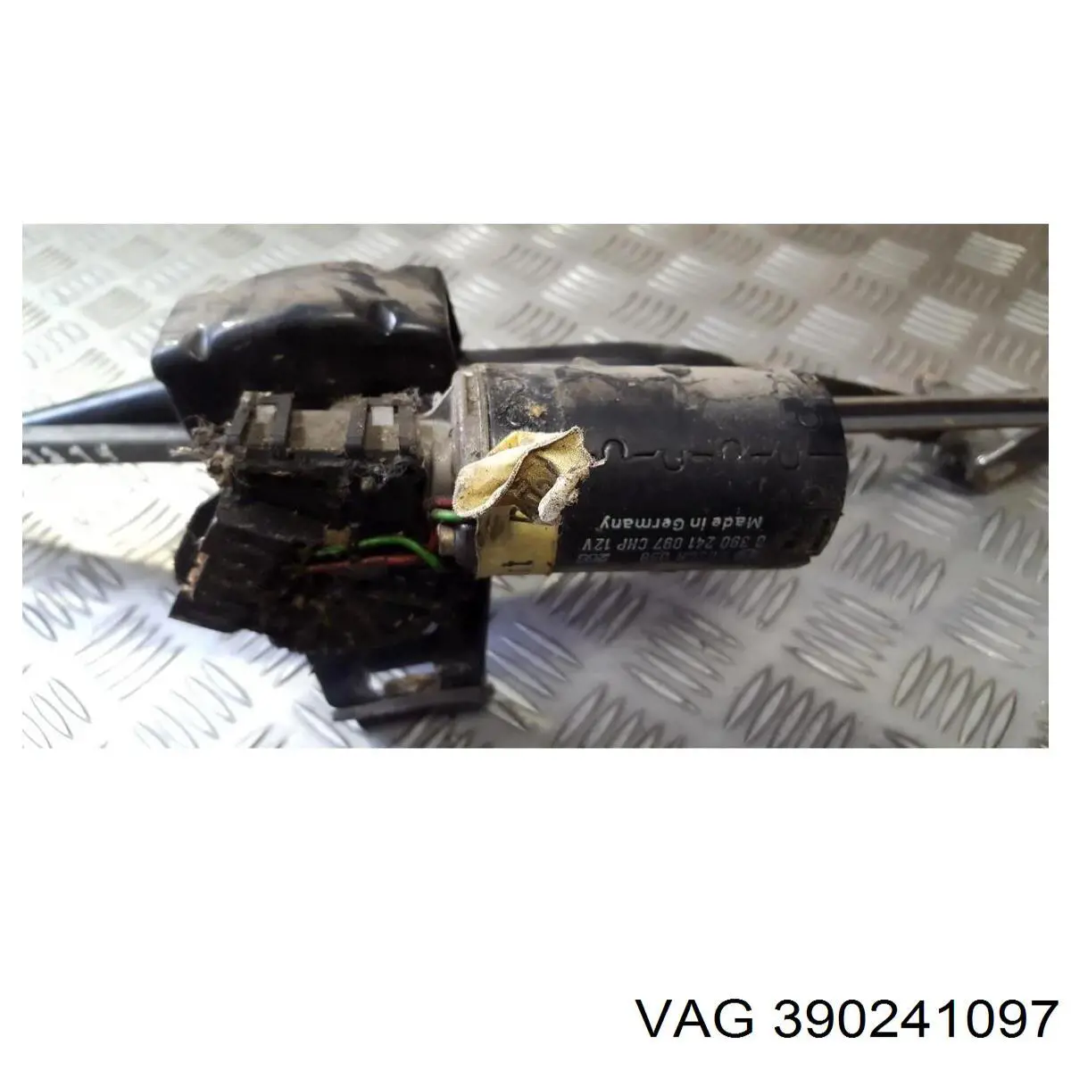 390241097 VAG Motor de limpador pára-brisas do pára-brisas