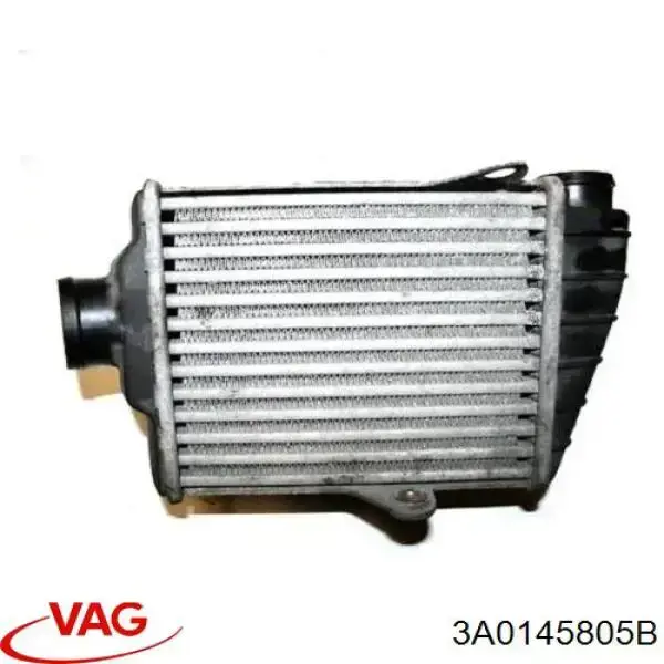 Compre 3A0145805B VAG Radiador de intercooler