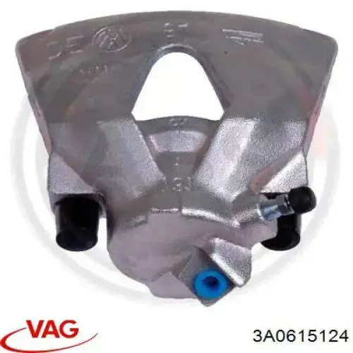 Compre 3A0615124 VAG Suporte do freio dianteiro direito