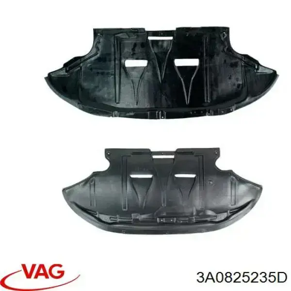 Compre 3A0825235D VAG Proteção de motor, de panela (da seção de motor)