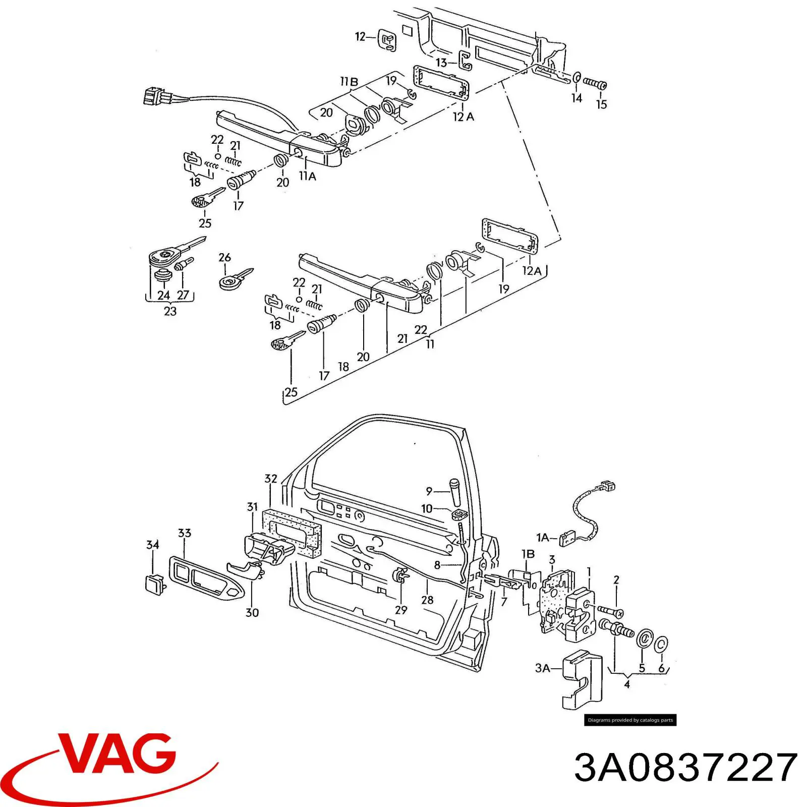 3A0837227 VAG 