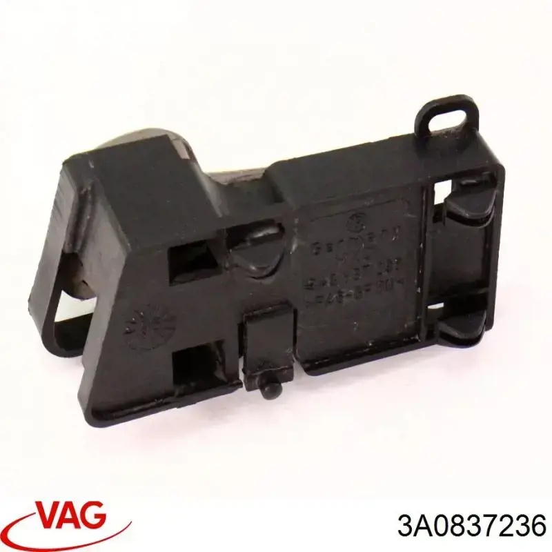 3A0837236 VAG Maçaneta interna dianteira/traseira da porta direita