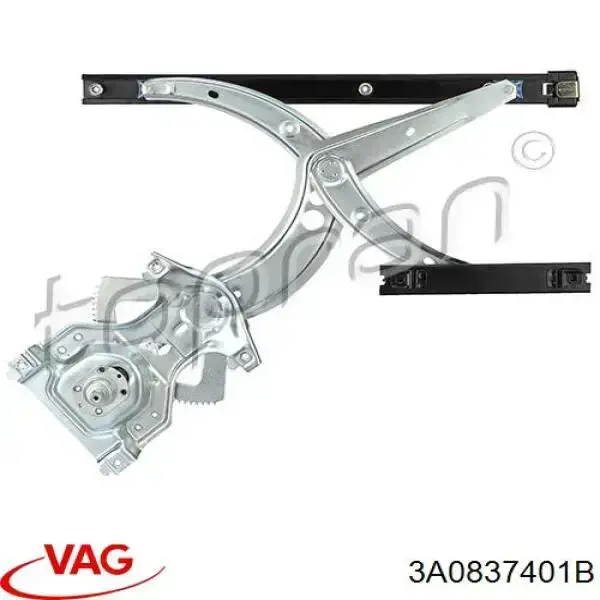 Mecanismo de acionamento de vidro da porta dianteira esquerda VAG 3A0837401B preço, a partir de 50,32 USD