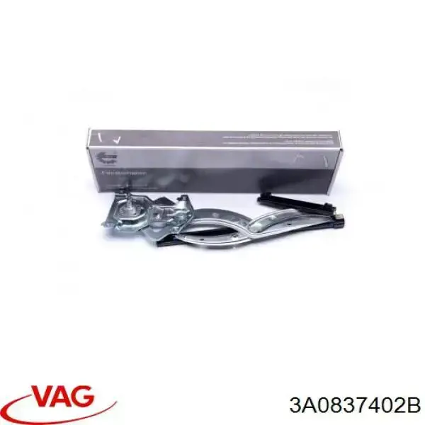 Compre 3A0837402B VAG Mecanismo de acionamento de vidro da porta dianteira direita