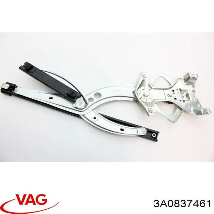 Compre 3A0837461 VAG Mecanismo de acionamento de vidro da porta dianteira esquerda