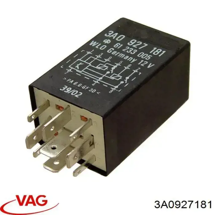 Compre 3A0927181 VAG Relê do motor de arranco