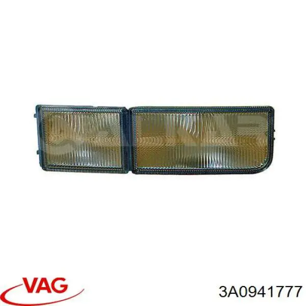 Compre 3A0941777 VAG Tampão (grelha) das luzes de nevoeiro do pára-choque dianteiro esquerdo