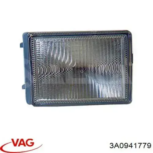 Compre 3A0941779 VAG Tampão dianteiro esquerdo do pára-choque do gancho de reboque
