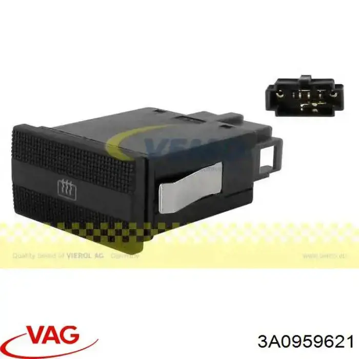 Botão de ativação de aquecimento de vidro traseiro VAG 3A0959621 preço, a partir de 13,77 USD