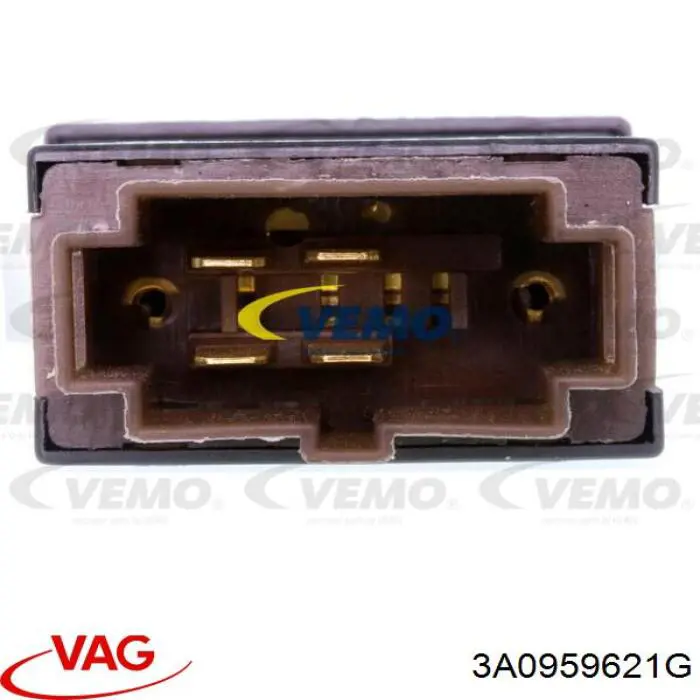 Compre 3A0959621G VAG Botão de ativação de aquecimento de vidro traseiro