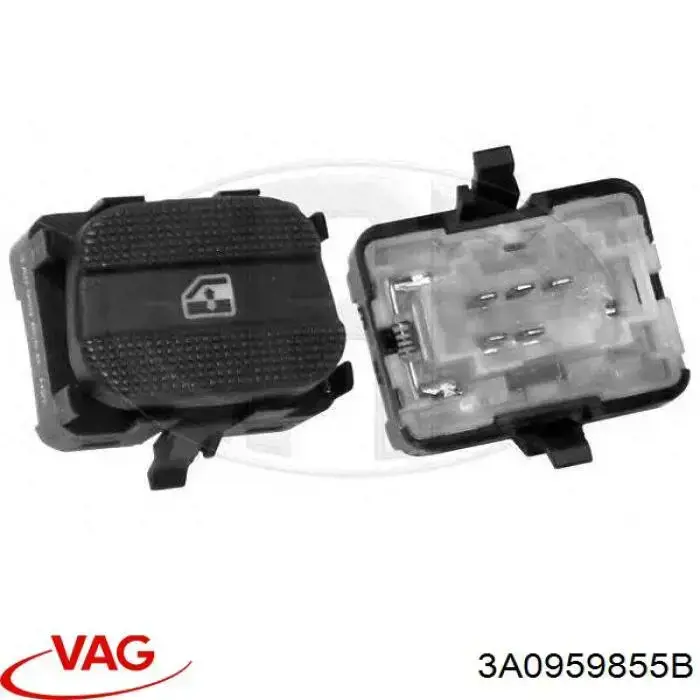 Botão dianteiro direito de ativação de motor de acionamento de vidro VAG 3A0959855B preço, a partir de 30,65 USD