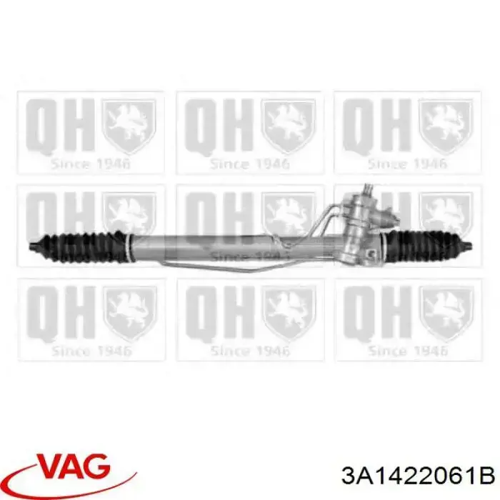 3A1422061B VAG Cremalheira da direção