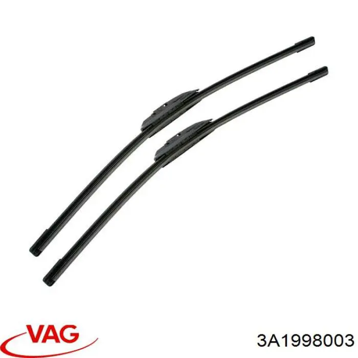 Compre 3A1998003 VAG Limpa-pára-brisas do pára-brisas, kit de 2 un.