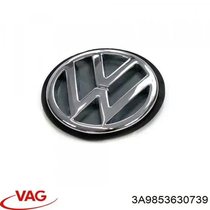 Compre 3A9853630739 VAG Emblema de tampa de porta-malas (emblema de firma)