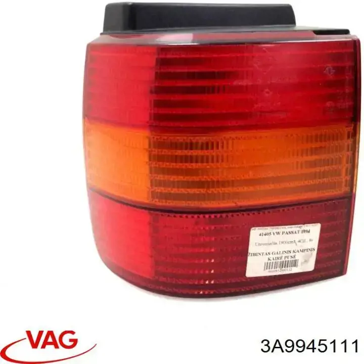 Lanterna traseira esquerda externa VAG 3A9945111 preço, a partir de 51,63 USD