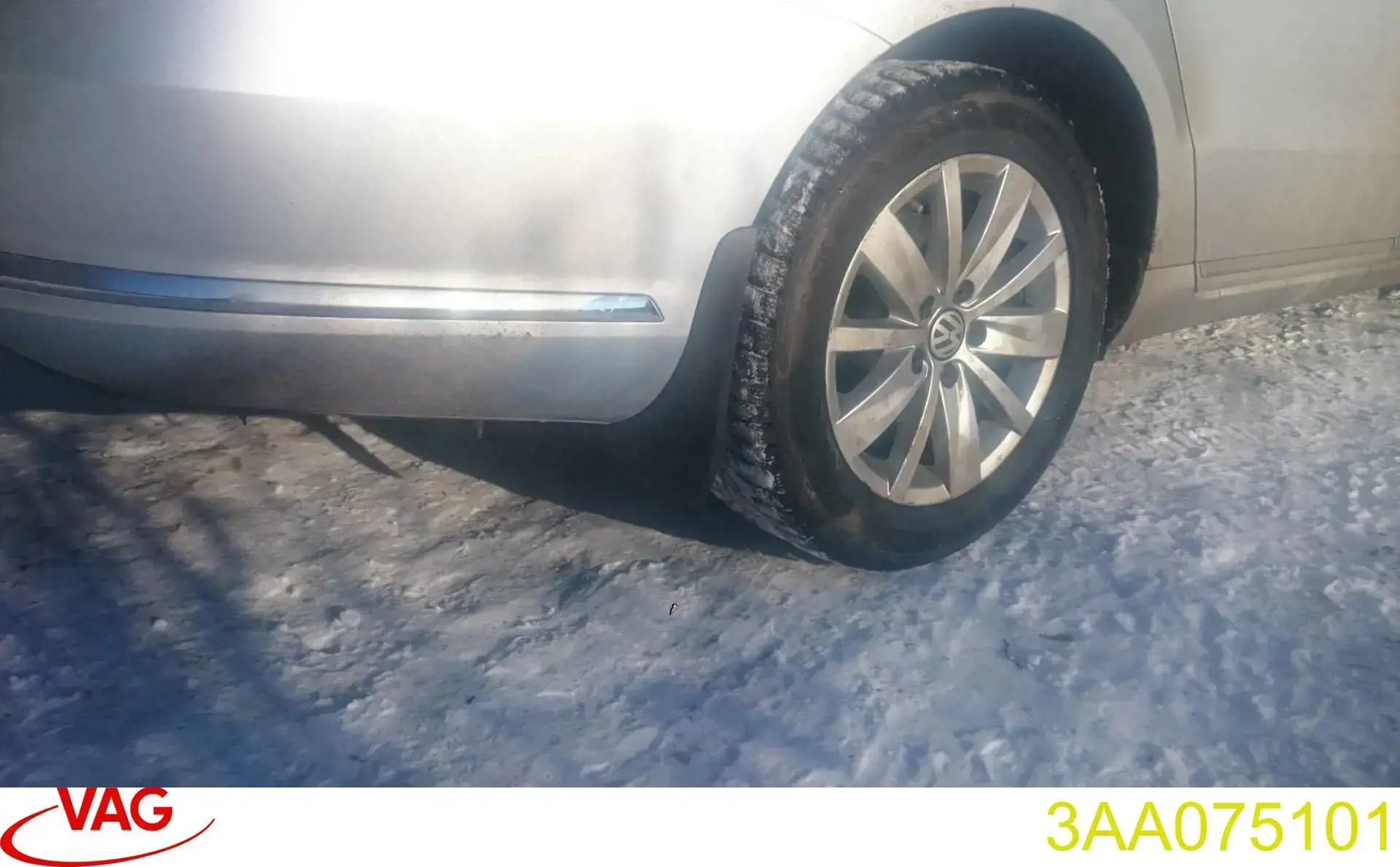 Protetores de lama traseiros, kit Volkswagen Passat B7 365