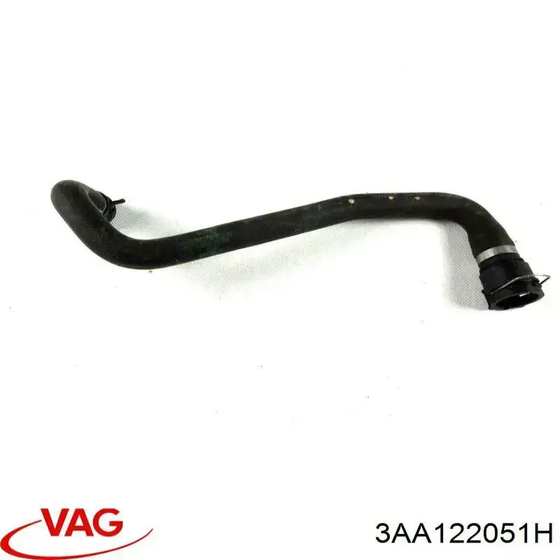 Mangueira (cano derivado) do radiador de esfriamento superior VAG 3AA122051H preço, a partir de 70,41 USD