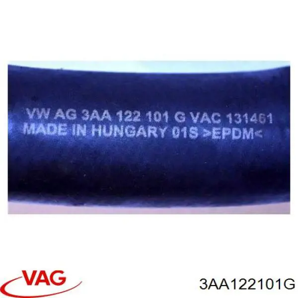 Mangueira (cano derivado) do radiador de esfriamento superior VAG 3AA122101G preço, a partir de 169,14 USD