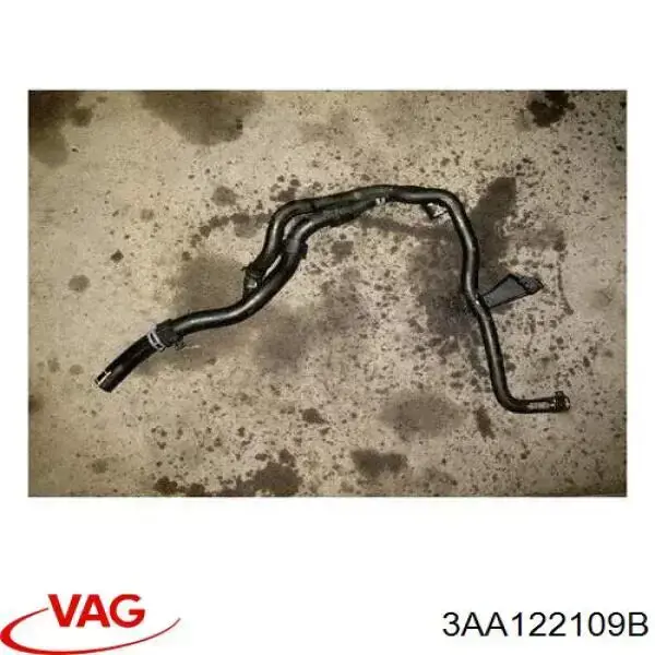 3AA122109B VAG Mangueira inferior do tanque de expansão