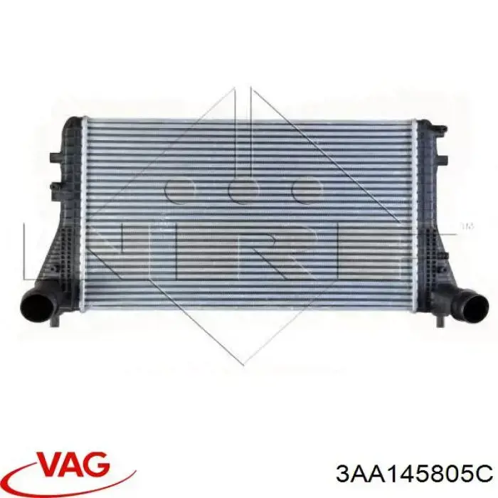 Radiador de intercooler VAG 3AA145805C preço, a partir de 155,54 USD