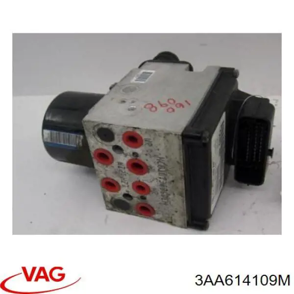 3AA614109M VAG Unidade hidráulico de controlo ABS