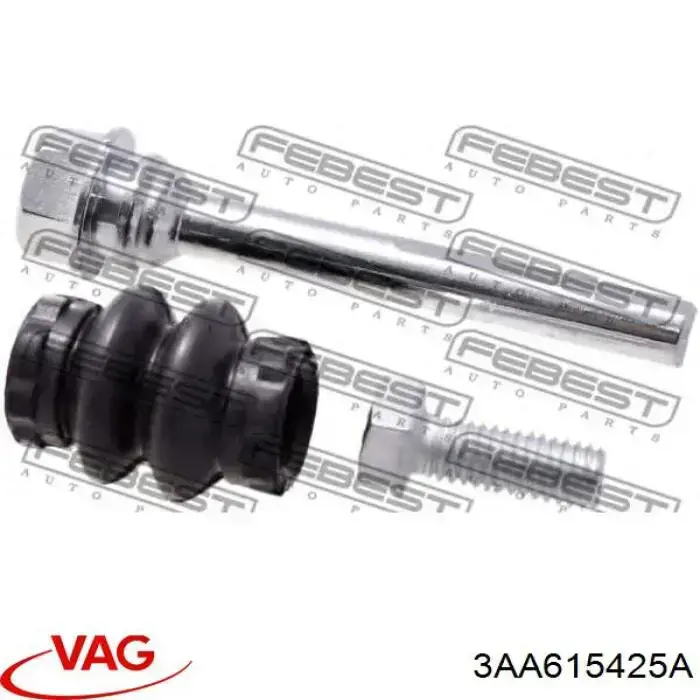 3AA615425A VAG Braçadeira do freio de suporte traseiro