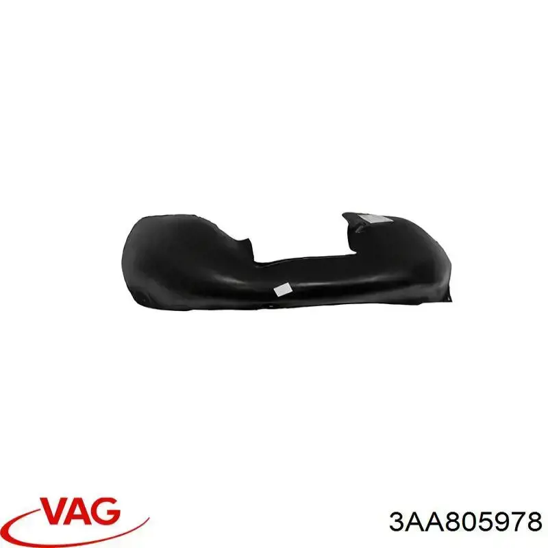 Guarda-barras direito do pára-lama dianteiro VAG 3AA805978 preço, a partir de 28,09 USD