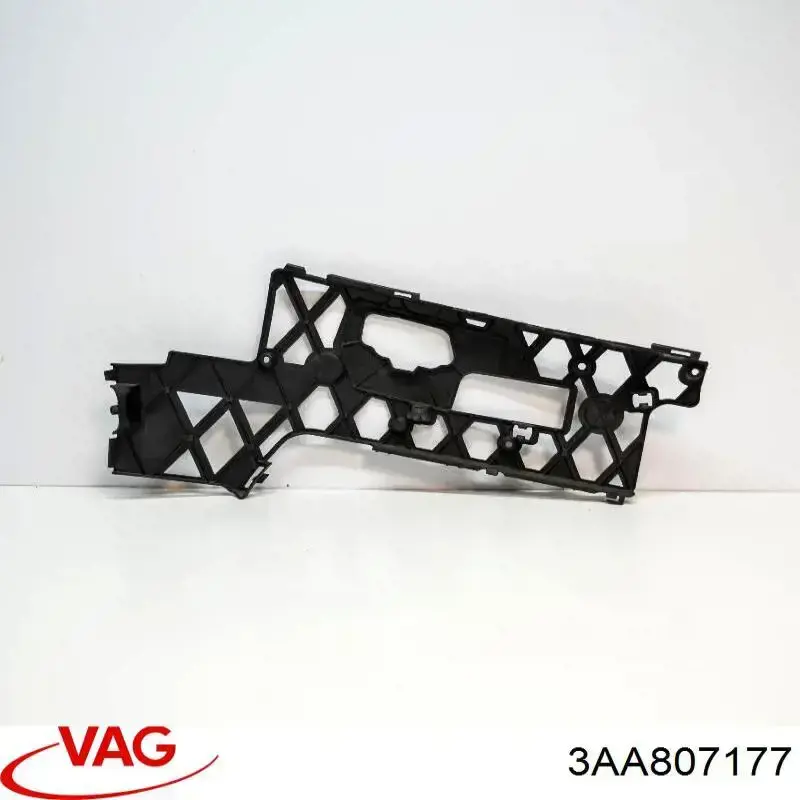 3AA807177 VAG Guia do pára-choque dianteiro esquerdo