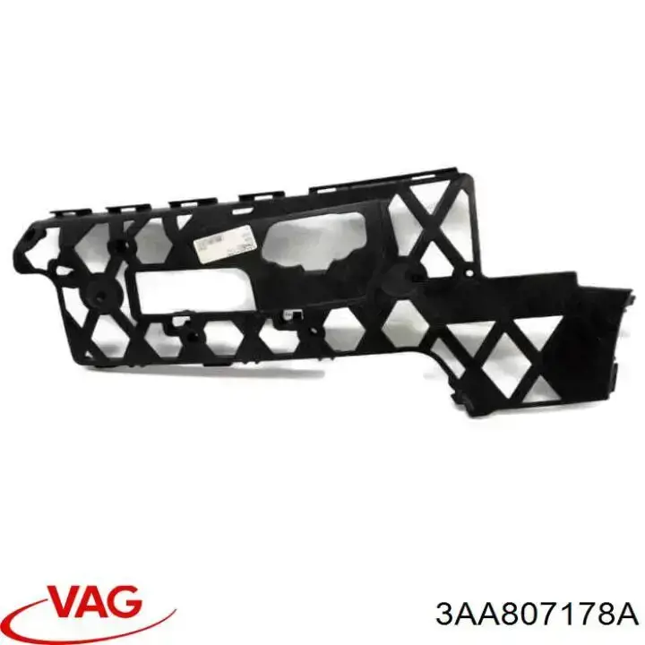 Guia do pára-choque dianteiro direito VAG 3AA807178A preço, a partir de 59,49 USD