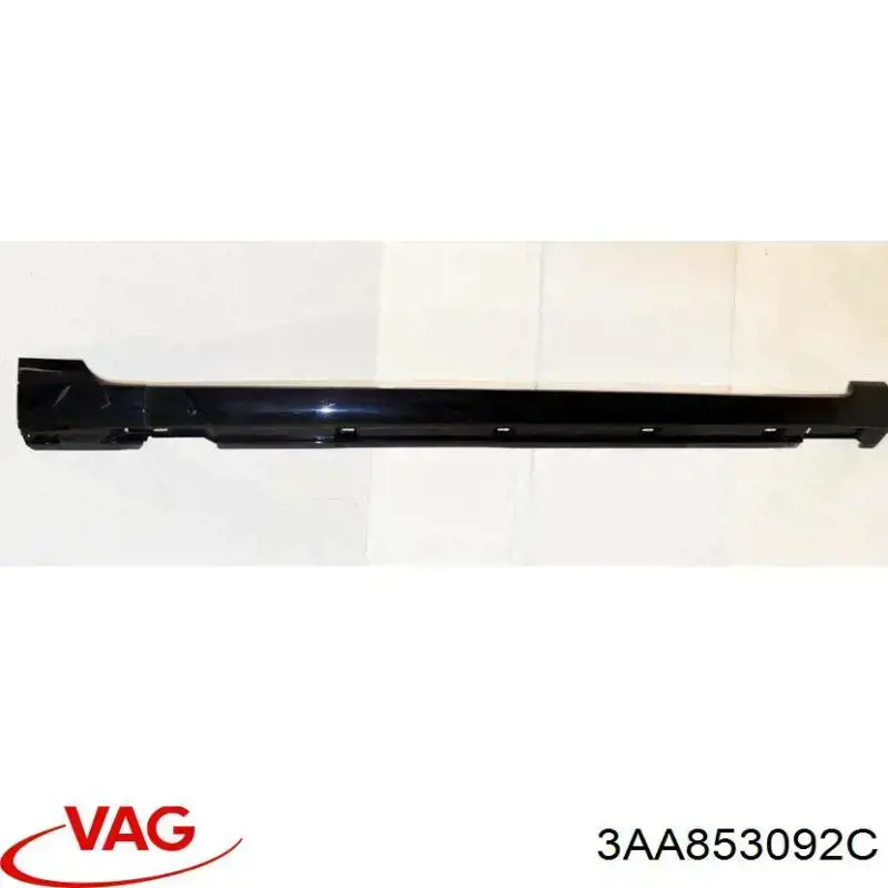 Placa sobreposta (moldura) externa direita de acesso VAG 3AA853092C preço, a partir de 218,25 USD