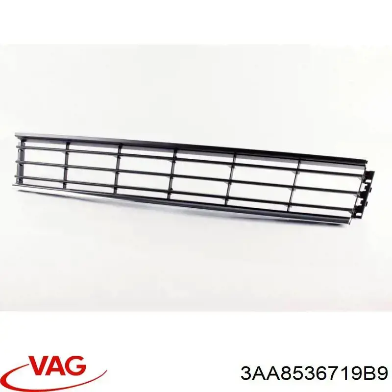 Grelha central do pára-choque dianteiro VAG 3AA8536719B9 preço, a partir de 36,69 USD