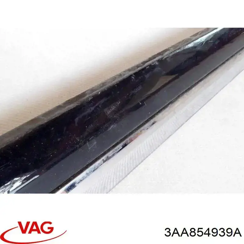 3AA854939A VAG Moldura da porta dianteira esquerda inferior
