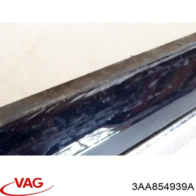 Moldura da porta dianteira esquerda inferior 30854005 AND