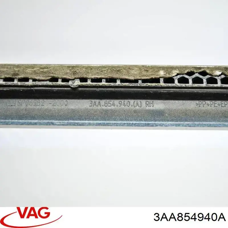 Compre 3AA854940A VAG Moldura da porta dianteira direita inferior