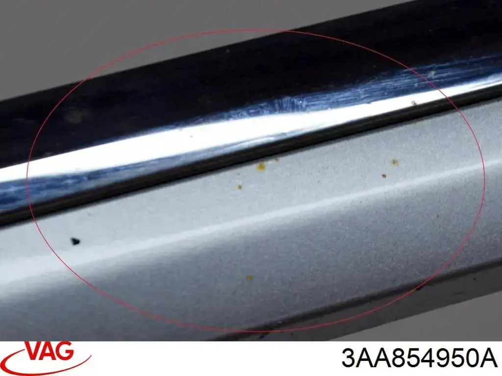 Moldura da porta traseira direita inferior VAG 3AA854950A preço, a partir de 254,04 USD