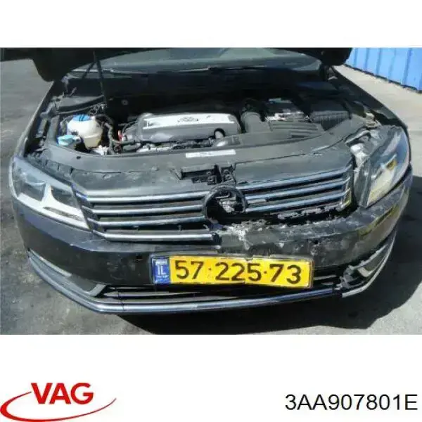 Compre 3AA907801D VAG Unidade de controlo (módulo) do freio de estacionamento eletromecânico