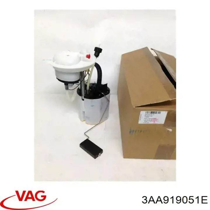 3AA919051E VAG Módulo de bomba de combustível com sensor do nível de combustível