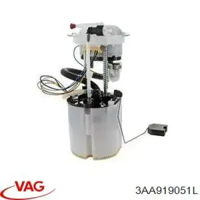 3AA919051L VAG Módulo de bomba de combustível com sensor do nível de combustível