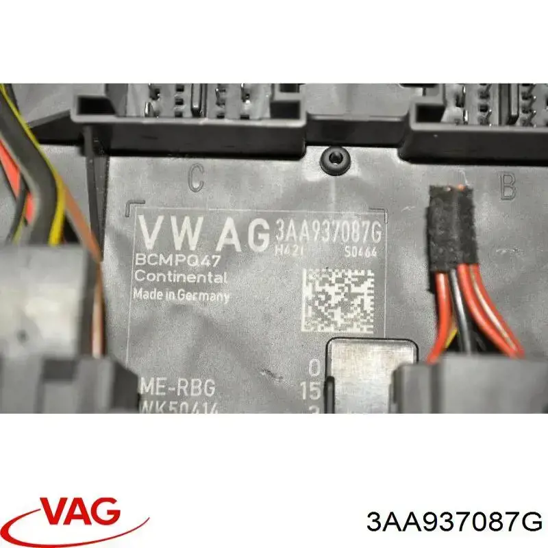 3AA937087G VAG Unidade de conforto