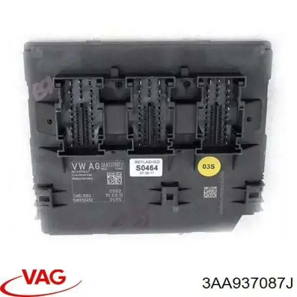 3AA937087J VAG Unidade de conforto